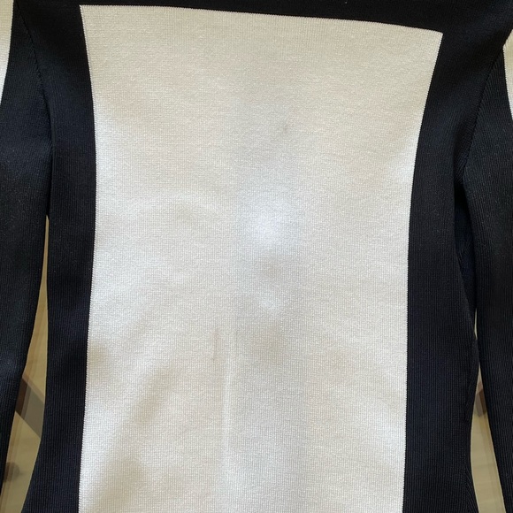 H&M x BALMAIN black and white top - Picture 5 of 5